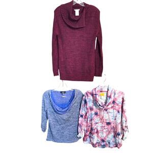 Women's Small 4 6 Tops Shirts Blouses Sweaters Wholesale Bulk Lot of 3 S